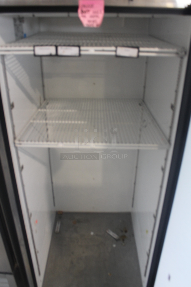 2015 True TG1R-1S Commercial Stainless Steel Single Door Reach-In Cooler With Polycoated Shelves 115V, 1 Phase. Tested and Working! - Image 4 of 5