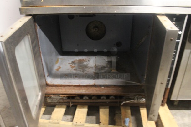 Commercial Stainless Steel Natural Gas Powered Double Stack Gas Convection Ovens. 2 Times Your Bid!  - Image 5 of 10