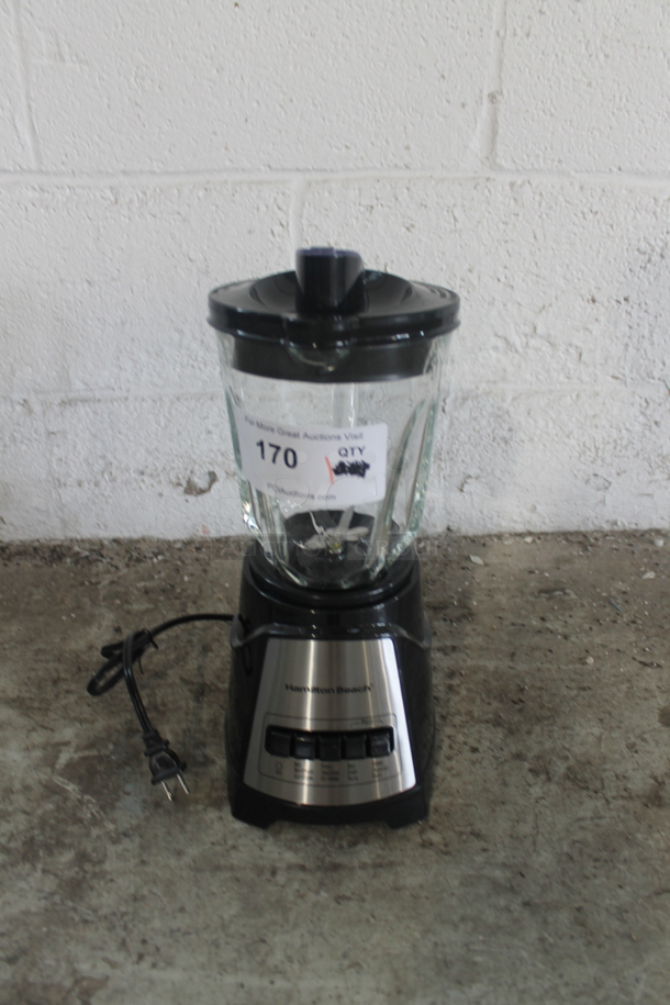 Hamilton Beach 58148 Metal Commercial Countertop Blender w/ Pitcher. 120 Volts, 1 Phase. - Image 1 of 5