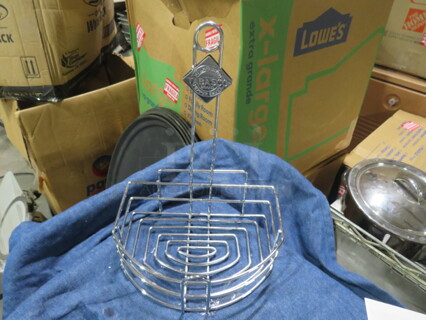 NEW Tabasco Chrome Condiment Holder. 2XBID