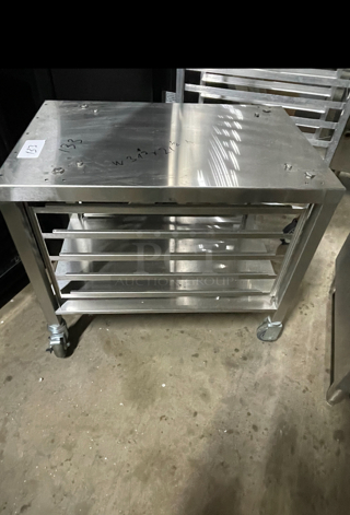 Pan Rack Equipment Stand On Casters