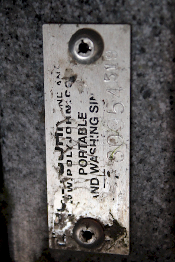 PERFECT! PolyJohn 15.5 Gallon Mobile Sink On  Heavy Duty Casters! Hands Free, Foot Pedal Activated. 18" x 20" x 62"
Unit Can Accommodate: Fresh Water Tank Capacity: 15.5 gallons, Waste Water Tank Capacity: 19 gallons, Soap Dispenser Capacity: 30 oz., Includes Paper Towel Dispenser.  - Image 5 of 12