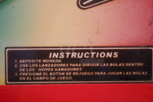 EXCITING! Impulse Industries Play More Win More Gumball Machine, High Quality Pinball Style Gumball Vending Machine. Accepts Quarters, .50¢ To Play. On Heavy Duty Commercial Casters, Holds Up To $400.00 In Quarters. Capable Of Vending Gumballs, Bouncy Balls, Or Jawbreakers. Currently Filled With Bouncy Balls. 54" H x 18" W x 24" D 
 - Image 7 of 10