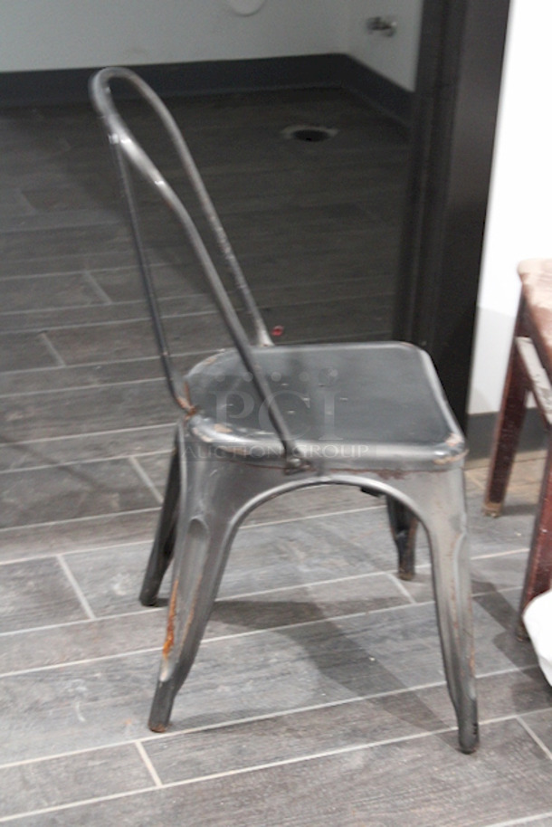 FDW Restaurant Dining Chairs, Indoor/Outdoor, Metal, 18 Inch Seat Height. 4x Your Bid - Image 3 of 7