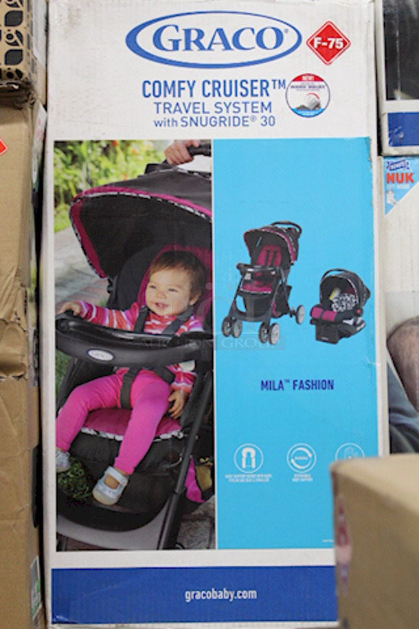 Graco Comfy Cruiser Click Connect Travel System, Mila - Image 2 of 3