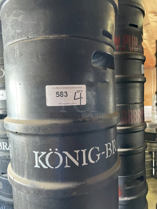 ?50 Liter Sanke Kegs, Stainless Steel, Polyurethane Jacketed? 50 Liter = 13.2 gallons = 105 pints = 140 12oz bottles 4x Your Bid