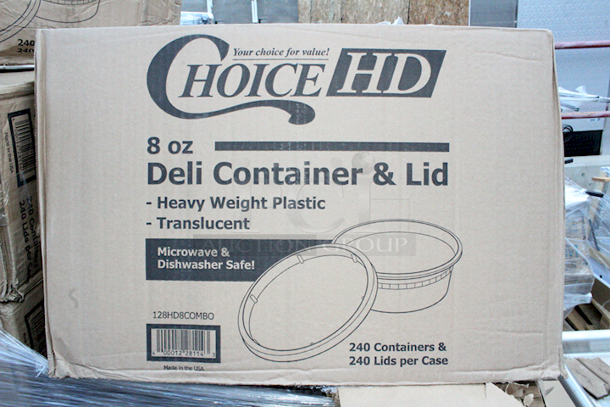 30 CASE! BRAND NEW SCRATCH & DENT!! Choice 347TCL5 5 oz. Clear Disposable Plastic Tumblers - 500/Case. 30x Your Bid. 1049.70 - Image 3 of 5