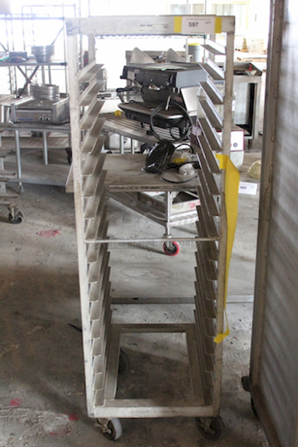 Piper Products /Servolift Eastern RIA64-1826-18 Roll-In Refrigerator Rack, Hold up (18) 18"x26" Sheet Pans , 20-1/2" x 26" x 64-1/2" - Image 2 of 5