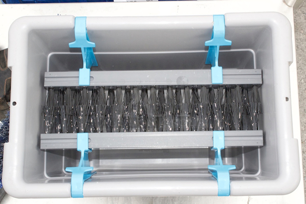 BRAND NEW-NEVER USED! PlateScrape Pre-Sanitization Plate Scraper, Up To 600 Dishes Per Fill  - Image 7 of 10