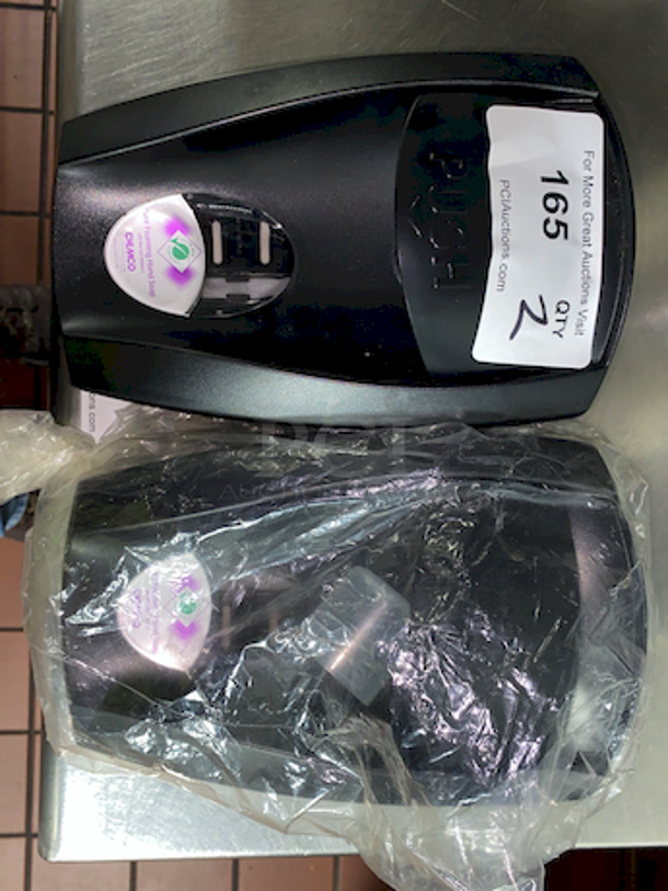 SWEET! Pair of Chemco Sanitizer Dispensers.  - Image 1 of 2