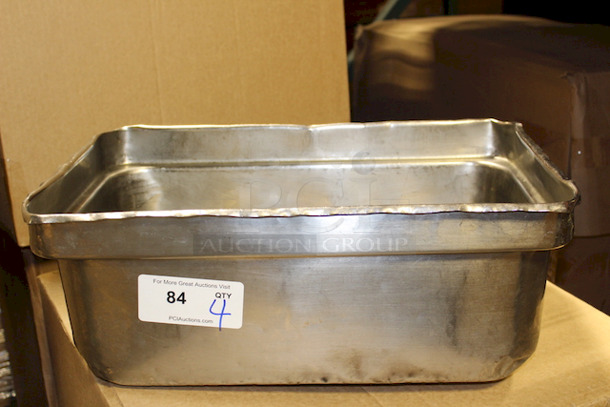 NICE! Full Size Hotel Pans. 4x Your Bid