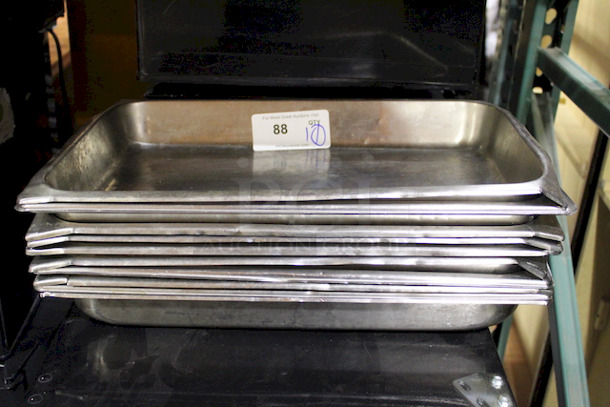 AMAZING! Stainless Steel Full Size Hotel Pans, 2-1/2