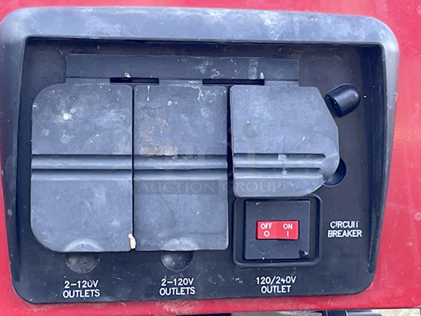 Craftsman 5600 Watt (8600 Watt Starting) A/C Generator. 120 Volt AC, 20 Amp, Single Phase, 60 Hz Electrical Power, suitable for lighting, appliances, tools, and motor loads. It also has a 120/240 Volt AC, 30 Amp locking receptacle for operation of 120 and/or 240 Volt AC, 30 Amp, Single Phase, 60 Hz Electrical loads. - Image 4 of 7