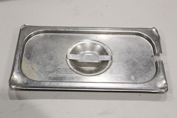 Stainless Steel 1/3 Pan Covers, Slotted.
12-1/2x6-3/4
10x Your Bid
 - Image 2 of 2