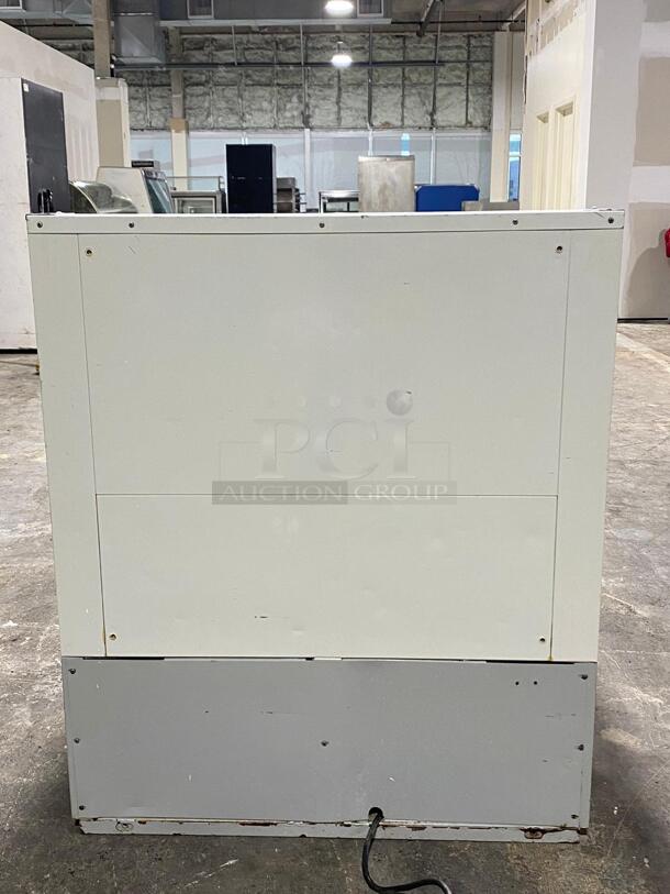 Hussmann SHM3-A microSC 36" white Horizontal Open Air Curtain Merchandiser - 115V Tested and working

 - Image 2 of 5