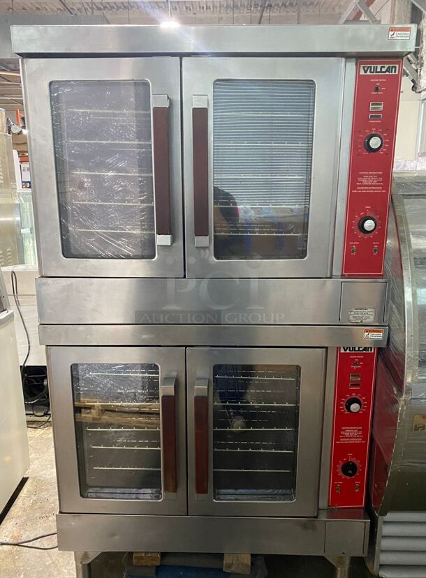 Vulcan VC55GD Natural Gas Double Deck Full Size Convection Oven - 100,000 BTU

 - Image 2 of 5