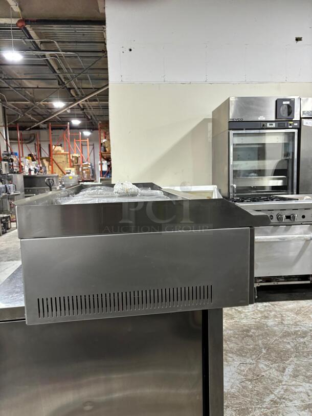 Brand New Cookline CCB-60 60" Gas Countertop Radiant Charbroiler - 150,000 BTU Charbroiler only Bottom freezer not included
 - Image 2 of 5