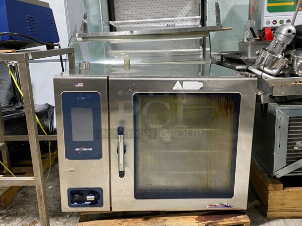 ALTO-SHAMM 10 PAN HALF SIZE NATURAL GAS COMBI-OVEN WITH SMOKER
 - Image 1 of 7