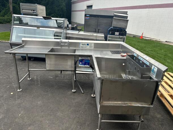 Power Soak Power Wash Dishtable Sink
 - Image 7 of 9