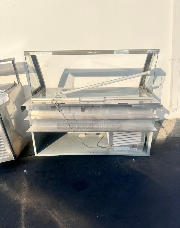 Duke SUB-CP-TC60AM Subway Sandwich Condiment Prep Table Refrigerator Cooler 60″ - Image 3 of 5