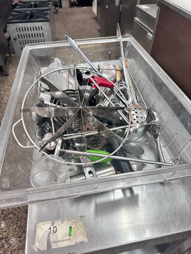 One Lot! Misc Stainless Steel kitchen Ware NSF  - Image 5 of 6