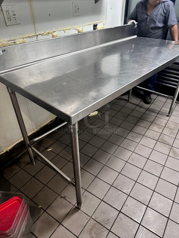 Clean Commercial 30 inch x 60 inch Stainless Steel Knock Down Work Table NSF - Image 1 of 5