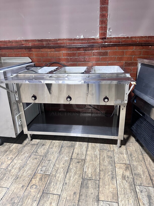 Late Model Cozoc ST5005E-5 - Hot Food Table, electric, wet or dry operation, , (3) wells, infinite controls Working - Image 2 of 9
