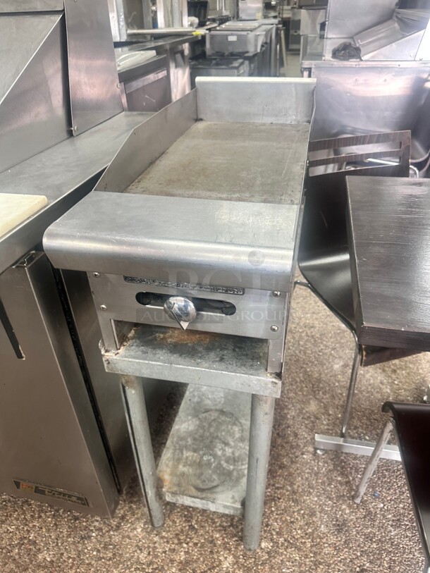 Fully Refurbished American Range 12" Gas Griddle Tested and Working!  - Image 7 of 7