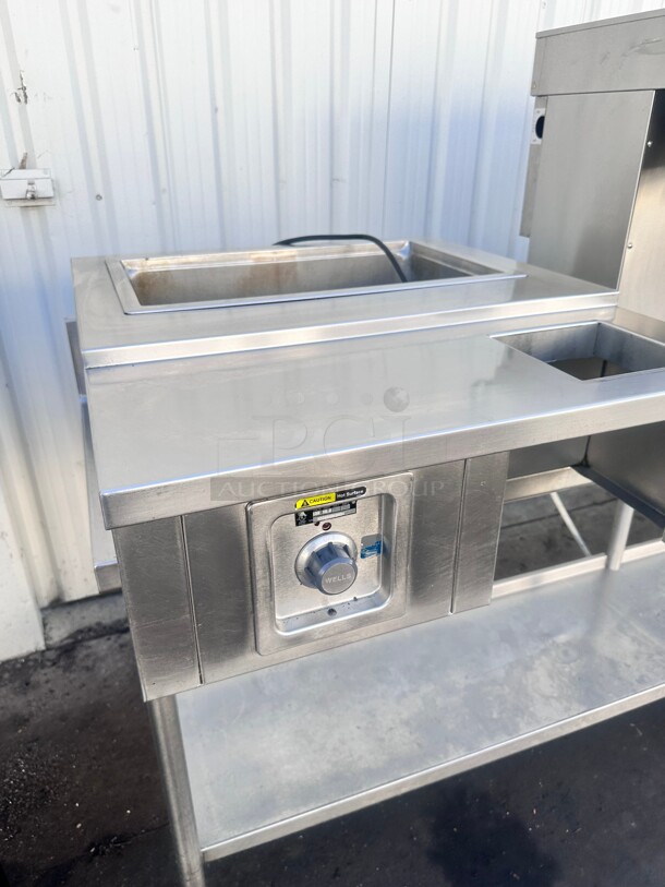 Wells MOD-100D Counter Top Hot Food Well w/ (1) Full Size Pan Capacity, 120 Volt Working - Image 2 of 10