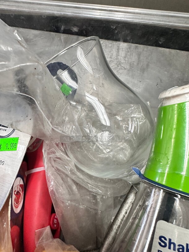 One Lot Of Kitchen Items Includes Dressing Mixer Cherry Pitter and Other Items  - Image 5 of 8