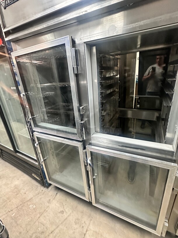 Nice Victory RA-2D-7 53" W Four Door Reach-In Refrigerator 115 Volt Tested and Working! - Image 4 of 6