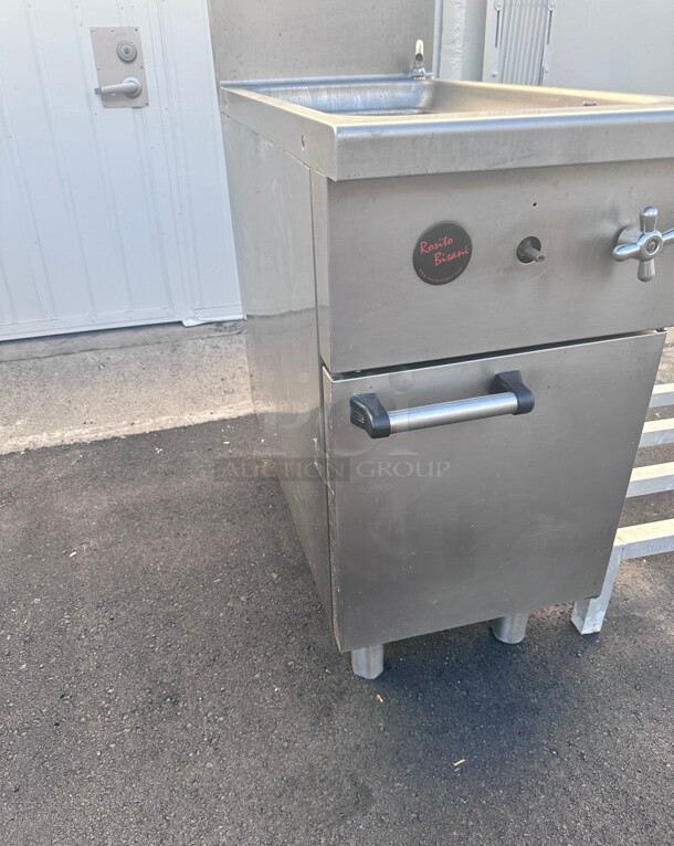 Rosito Bisani CPG1 HIGH BTU Gas Pasta Cooker Working - Image 6 of 6