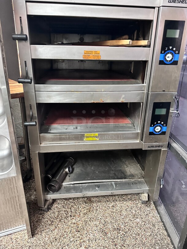 late Model Wiesheu Bizerba EBO68-M-X1622-E Electric Deck-Type Bakery Pizza Oven 220 Volt NSF Working Made In Germany - Image 1 of 8