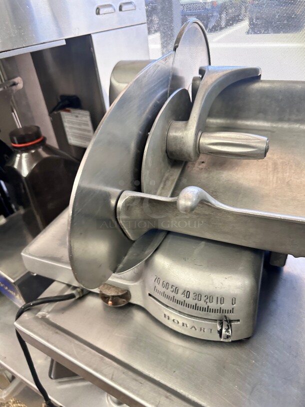 Hobart Commercial Meat Cheese Slicer 115 Volt Working - Image 5 of 6