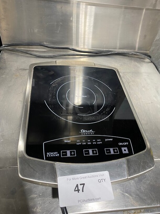 Schott Ceran Countertop Single Burner Induction Cooker! Model: BIR1C 120V - Image 1 of 7
