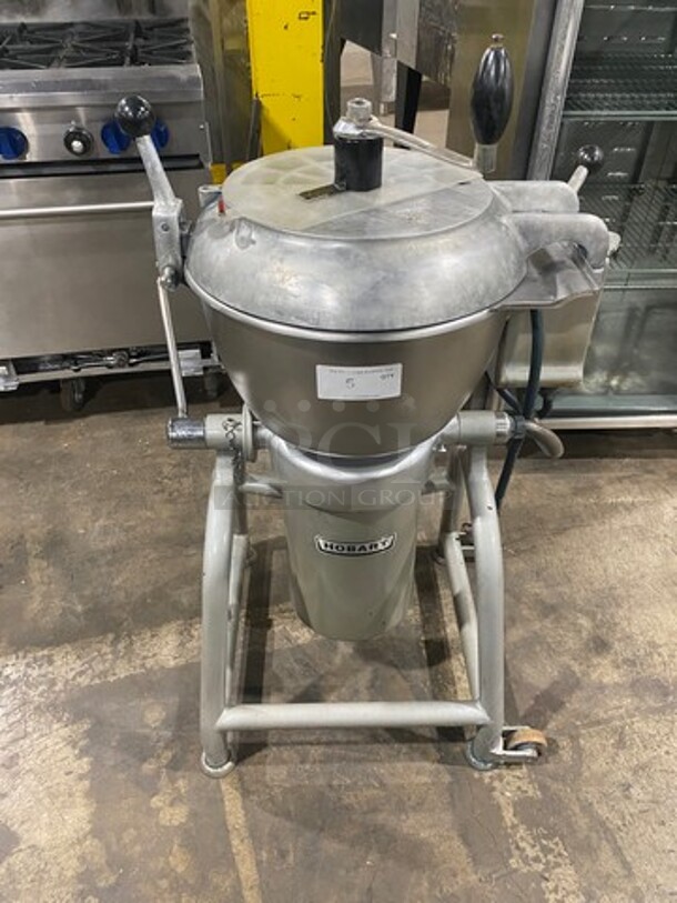 Hobart Commercial Heavy Duty VCM Vertical Cutter/ Mixer/ Mincer! All Stainless Steel! Model: VCM25 SN: U7211909 220V 60HZ 3 Phase