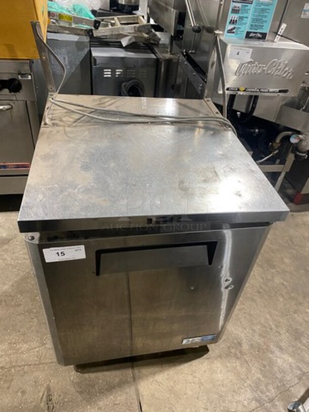 Turbo Air Commercial Single Door Lowboy/Worktop Freezer! All Stainless Steel! Model: MUF28 SN: MU2F705113 115V 60HZ 1 Phase - Image 1 of 7