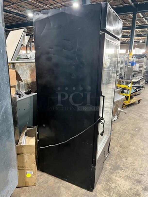 Habco Commercial Single Door Reach In Cooler! With View Through Door!  Model: ESM28 SN: 28050133 115V 60HZ 1 Phase - Image 3 of 9