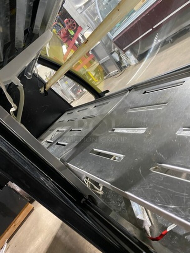 2012 Torrey Commercial Refrigerated Deli/Bakery Display Case Merchandiser! With Curved Front Glass! With Rear Access Doors! Stainless Steel Body! Model: TEM200NULH SN: C12000682 127V! Working When Removed! - Image 7 of 8