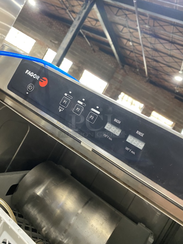 SWEET! FAGOR 2019 Underbar Dishwasher! Model CO-402W DD Serial 8101770835 208-240V/60Hz/1 Phase - Image 8 of 9