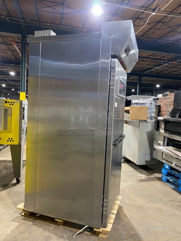 NICE! LBC Commercial Electric Powered Single Door Roll In Rack Proofer/ Warmer Holder/ Hot Food Storage! Solid Stainless Steel! Model: LRP1 SN: S55975 208/240V 60HZ 1/3 Phase - Image 2 of 9