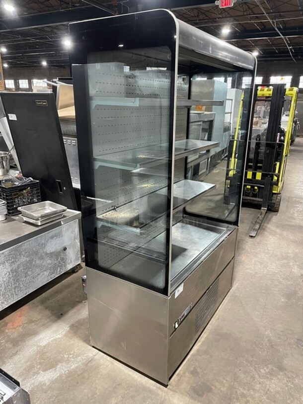 NICE! Sifa Commercial Refrigerated Open Grab-N-Go Display Case/Merchandiser! All Stainless Steel! 220-240V! Model: GAEP6L126N07I0 SN:0408202000! - Image 3 of 8
