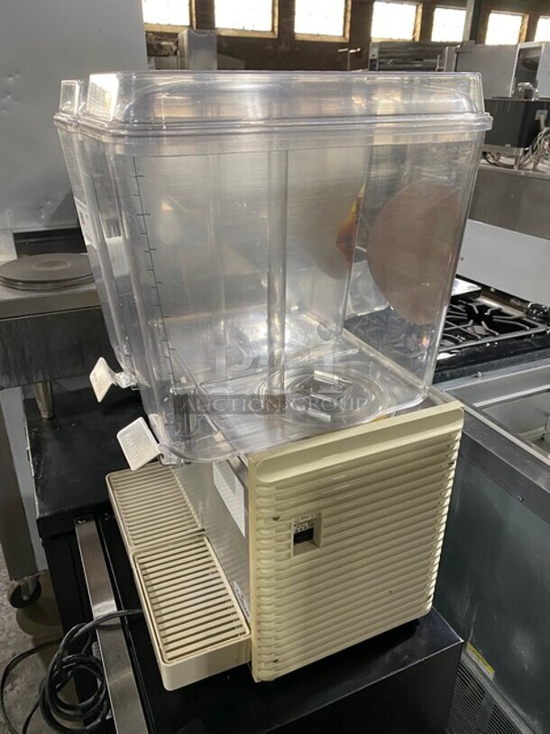 Crathco Commercial Countertop Dual Hopper Beverage Dispenser! With Poly Drip Tray! Clear Poly Jugs! Stainless Steel Body! Model: D254 SN: C000732 115V - Image 3 of 9