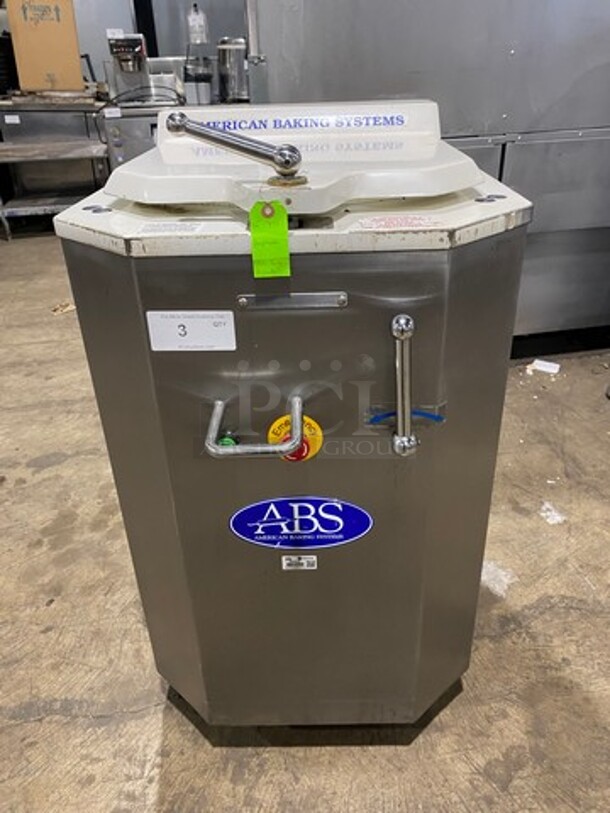 ABS Commercial Floor Style Dough Divider! All Stainless Steel Body! Working When Removed! MODEL D20 SN:1306021 220V 3PH - Image 1 of 9