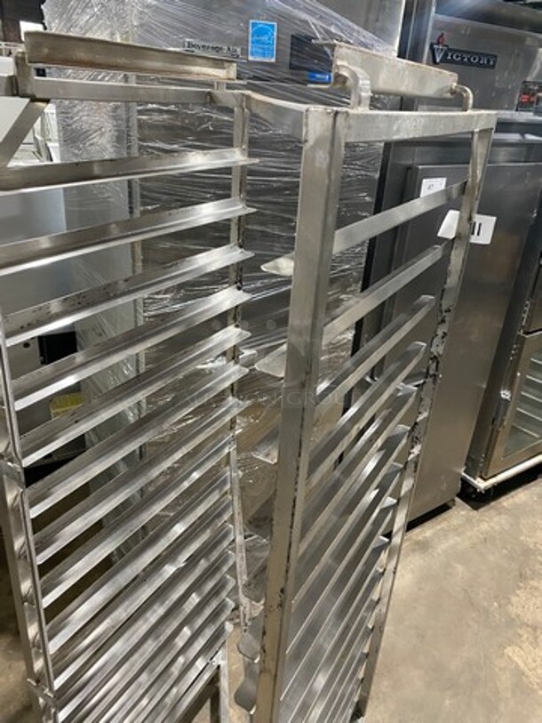 Channel Heavy Duty Stainless Steel Welded Commercial Pan Transport Rack! On Casters! - Image 9 of 10