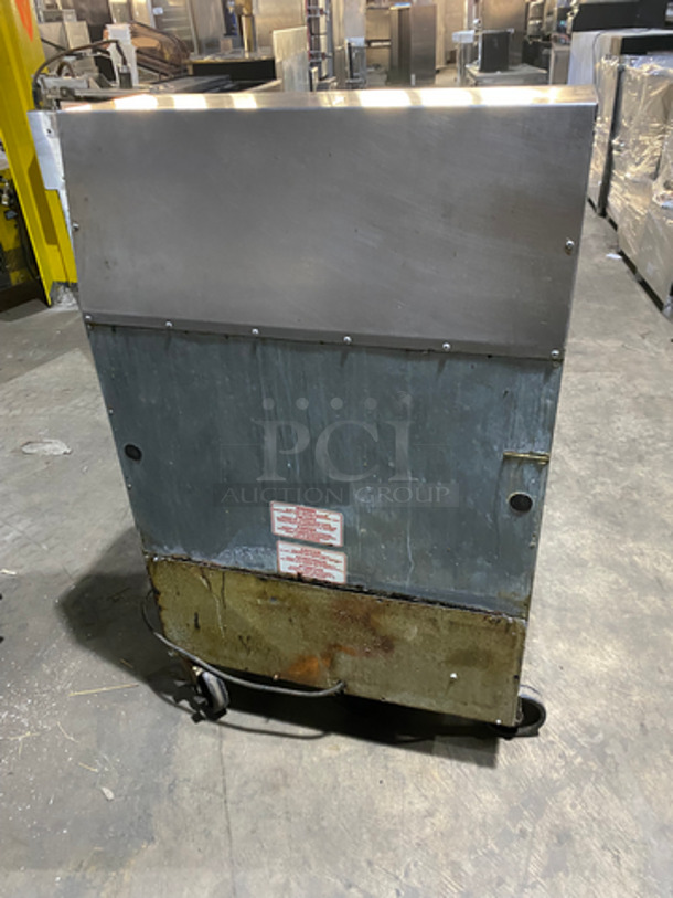 Silver King Commercial Refrigerated Sandwich Prep Table! With Single Door Storage Space Underneath! All Stainless Steel! On Casters! Model: SKP2712 SN: SAGH93903A 115V 60HZ 1 Phase - Image 4 of 8