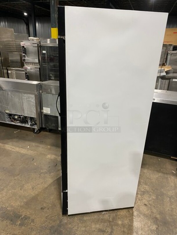 Maxx Cold Commercial Single Door Reach In Freezer Merchandiser! With View Through Doors! With Poly Racks! Model: MXM123F SN: 440128 115V 60HZ 1 Phase - Image 3 of 8