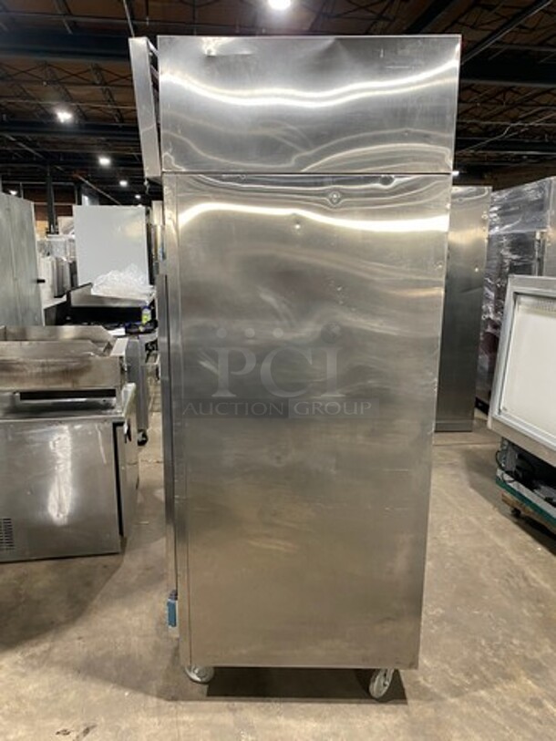 Victory Commercial Single Door Reach In Freezer! All Stainless Steel! On Caster! Model: FS1DS7EW SN: D0746821 115V 60HZ 1 Phase - Image 3 of 10