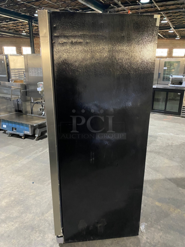 Kenmore Single Door Reach In Cooler! With Poly Coated Racks And Shelves! All Stainless Steel! - Image 3 of 9