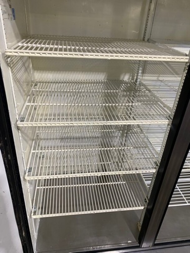True Commercial 2 Door Reach In Refrigerator! With Poly Coated Racks! Solid Stainless Steel! On Casters! Model: T49 SN: 7140968 115V 60HZ 1 Phase - Image 6 of 9